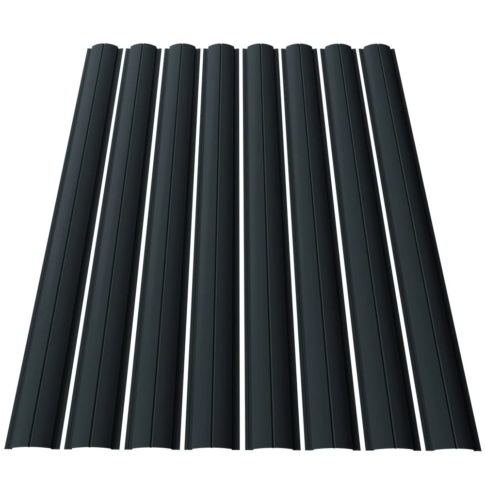 Şipcă gard metalică semirotundă 800 mm Wetterbest - Şipci gard